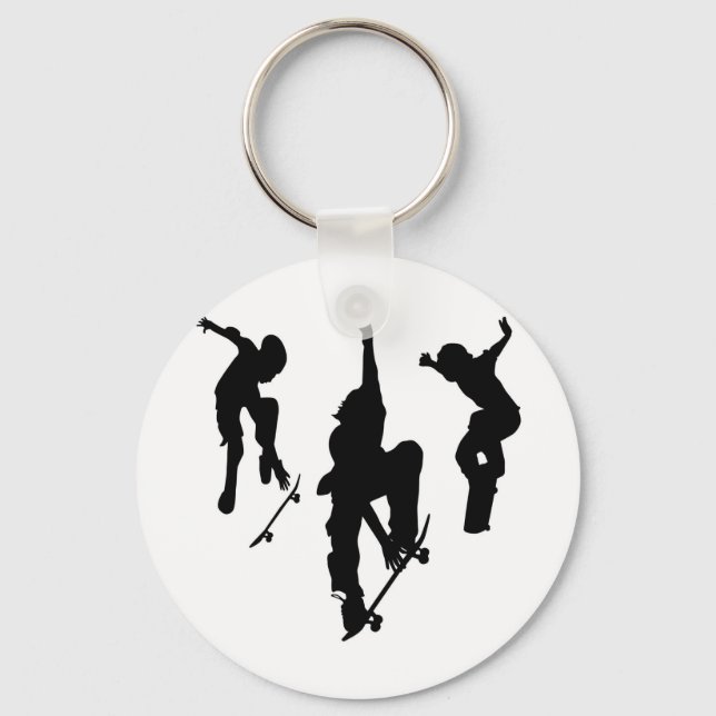 Porte-clés Patineur (Recto)