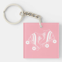 Patins à rouleaux minimalistes Derby Patinage rose