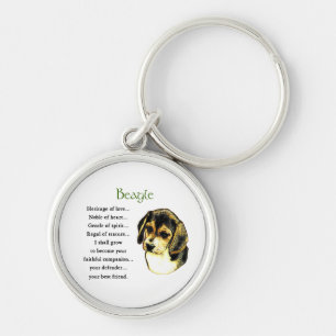 Porte-clés Patrimoine beagle de l'Amour