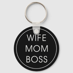 Porte-clés Patron maman femme