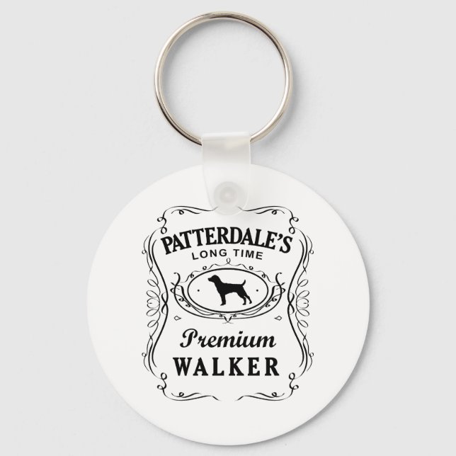 Porte-clés Patterdale Terrier (Recto)
