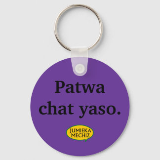 Porte-clés Patwa conversation yaso