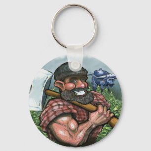 Porte-clés Paul Bunyan