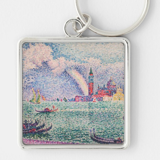 Porte-clés Paul Signac - Arc-en-ciel, Venise (Devant)