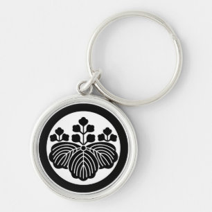 Porte-clés Paulownia with 5&3 blooms in circle