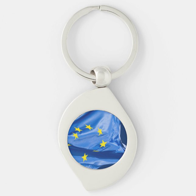 Porte-clés pavillon européen (Devant)