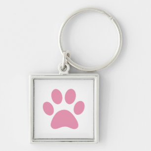 Porte-clés Paw Print    Keychain