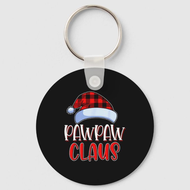 Porte-clés Pawpaw Claus Santa Family Matching Christmas Pajam (Recto)
