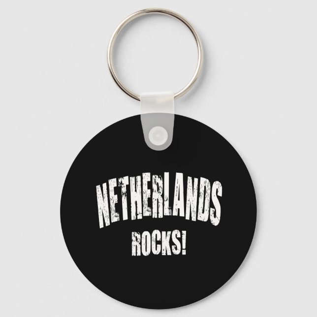 Porte-clés Pays-Bas Rocks ! (Recto)