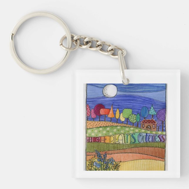 Porte-clés paysage (Devant)