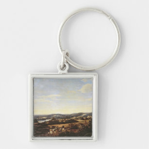 Porte-clés Paysage brésilien avec une plantation
