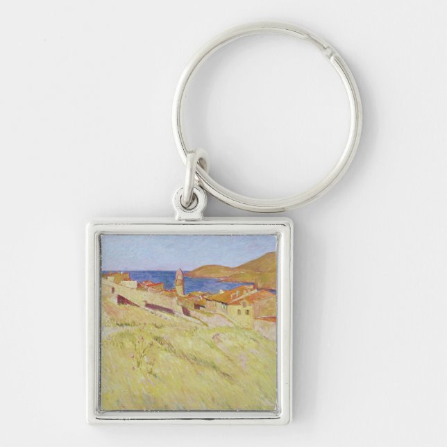 Porte-clés Paysage de Collioure (Devant)