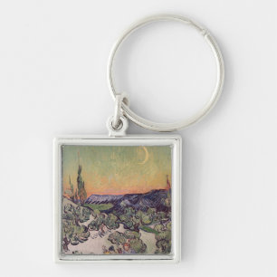 Porte-clés Paysage éclairé par la lune de Vincent van Gogh