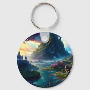 Porte-clés Paysage pittoresque Quatre