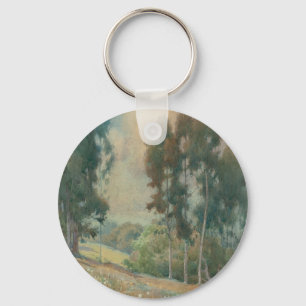 Porte-clés Paysage printanier (1911) Paysage d'aquarelle serè