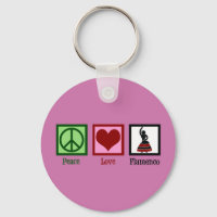 Peace Love Flamenco Danser Danseur rose