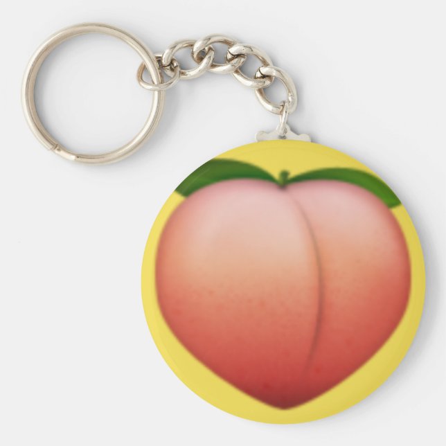 Porte-clés Peach emoji (Devant)