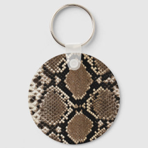 Porte-clés Peau de serpent à sonnette Diamond Back