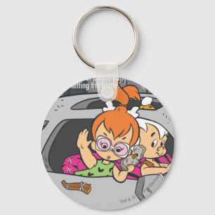 Porte-clés PEBBLES™ et Bam Bam hors contrôle