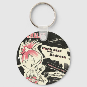 Porte-clés PEBBLES™ Punk Rock Legend