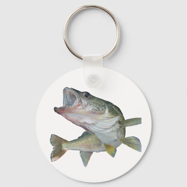Porte-clés Pêche à la traîne (Recto)