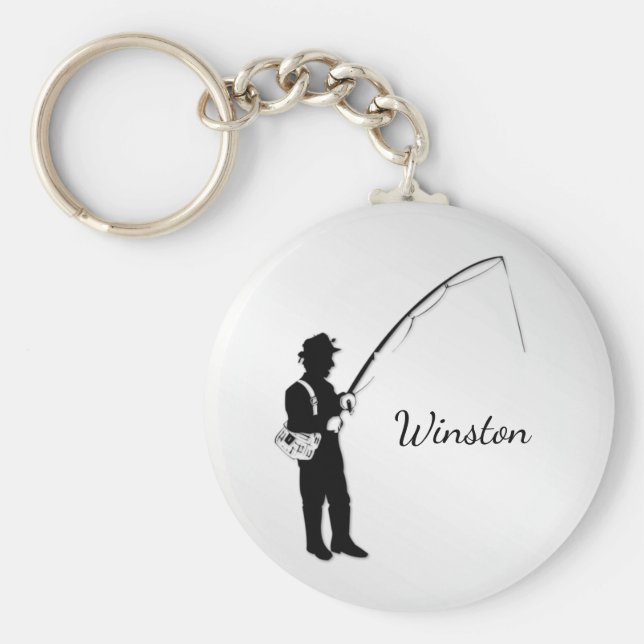 Porte-clés Pêche personnelle (Devant)