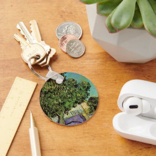 Porte-clés Pêcher en fleurs de Vincent van Gogh