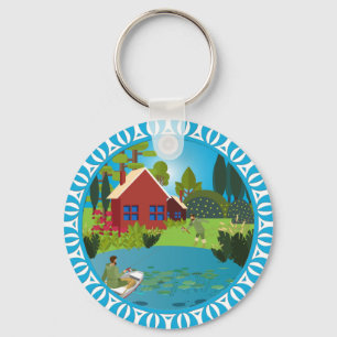 Porte-clés Pêcheurs
