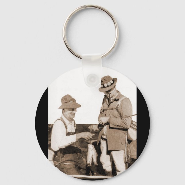 Porte-clés Pêcheurs vintages (Recto)