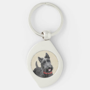 Porte-clés Peinture écossaise Terrier - Cute Original Chien A