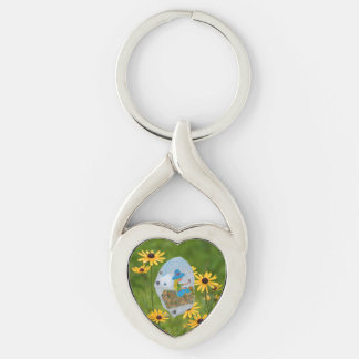Porte-clés Peinture Garden Rock