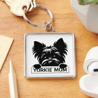 Pékin Yorkie Black Silhouette Yorkie Maman