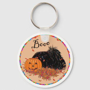 Porte-clés Pékinois Halloween