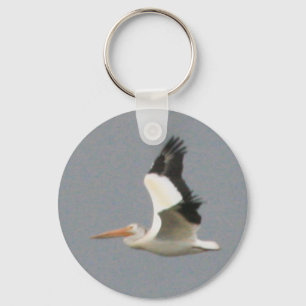 Porte-clés Pélican blanc américain