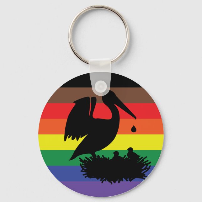Porte-clés Pelican Pride (Recto)