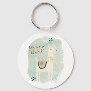 Porte-clés Peloton de lama - lama de drame