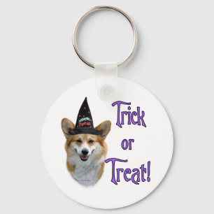 Porte-clés Pembroke Welsh Corgi Trick