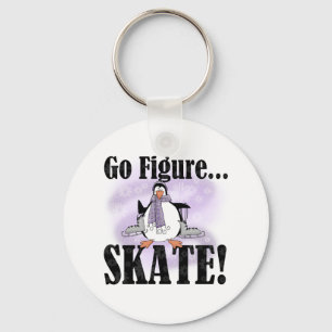 Porte-clés Penguin Go Figure Skate
