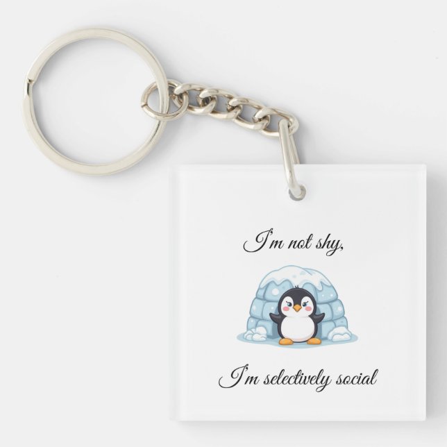 Porte-clés Penguin & Igloo Keychain (Devant)