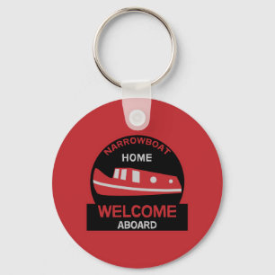 Porte-clés Péniche - Accessoires - Cadeaux de bateau de canal