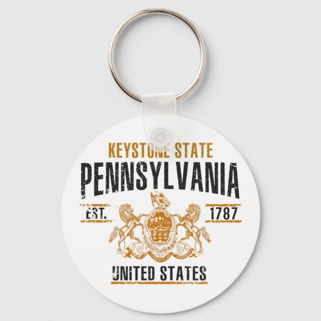 Porte-clés Pennsylvanie (Recto)