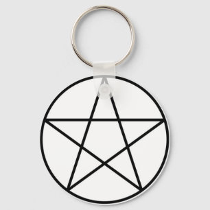 Porte-clés Pentagramme en cercle