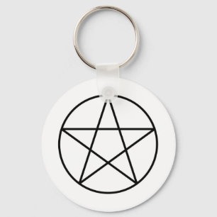 Porte-clés Pentagramme en cercle