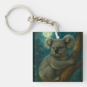 Porte-clés Perch Koala Lune