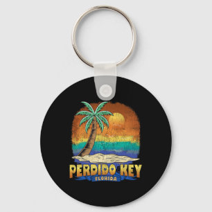 Porte-clés Perdido Key Floride Vintage Souvenir dénudé
