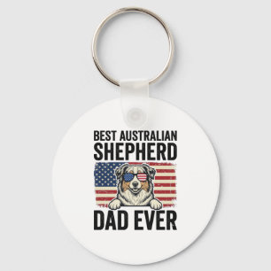 Porte-clés Père Berger Australien Patriotique Vintage