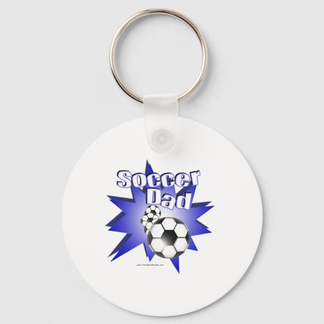 Porte-clés PÈRE de football (Recto)