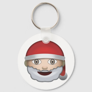 Porte-clés Père Noël Emoji
