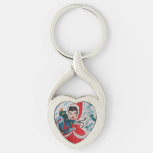 Porte-clés Père Noël Helper Christmas Metal