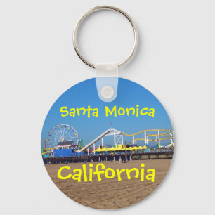 Porte-clés Père Noël Monica Pier, Californie